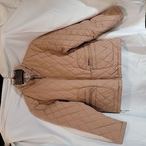 Burberry Reversible DiamondQuilted Zippered Jacket